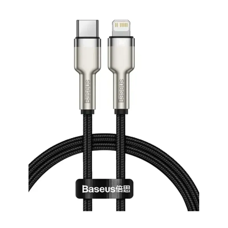 Baseus Cafule Series Metal Data Cable USB-C to Lightning PD 20W 2m (Black)