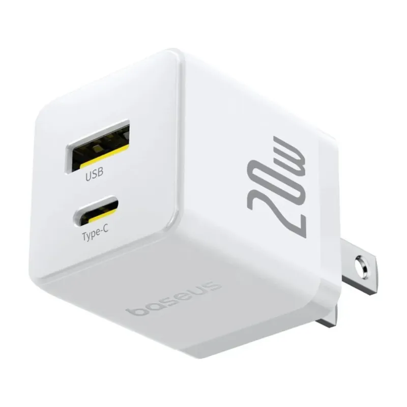 Baseus Palm Fast Charger C+U 20W US (Cluster Black)