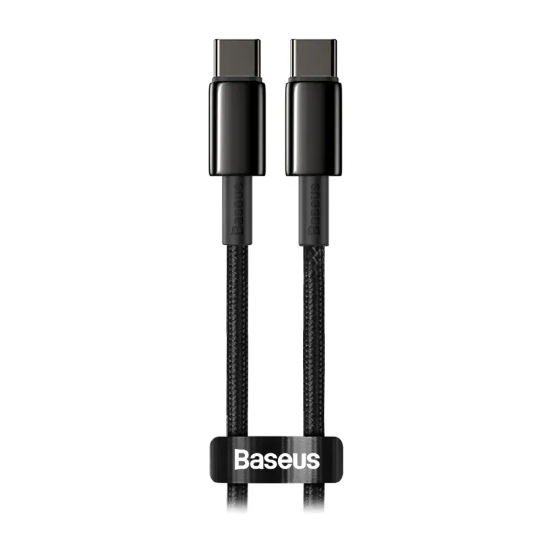 Baseus Tungsten Gold Fast Charging Cable USB-C to USB-C 100W 1m
