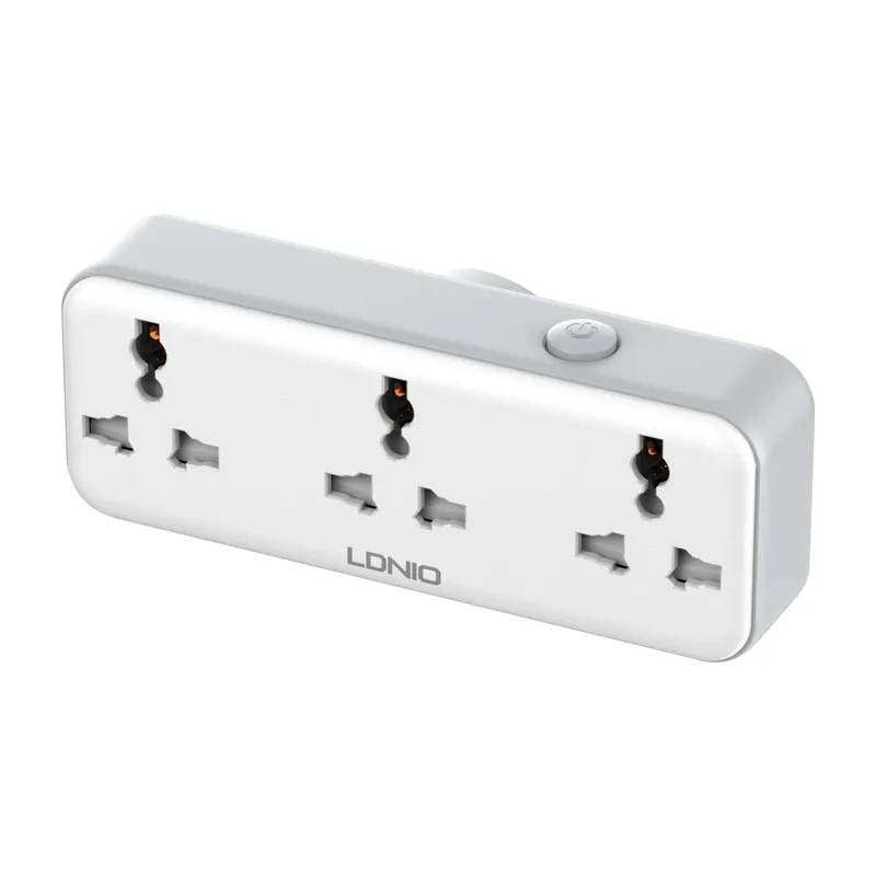 LDNIO SC3317 3-Outlet Portable Power Socket with 30W USB-C PD