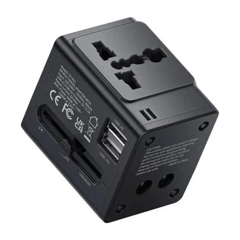 Mcdodo 2.1A Universal Travel Adapter with Dual USB-A (CP-4120)