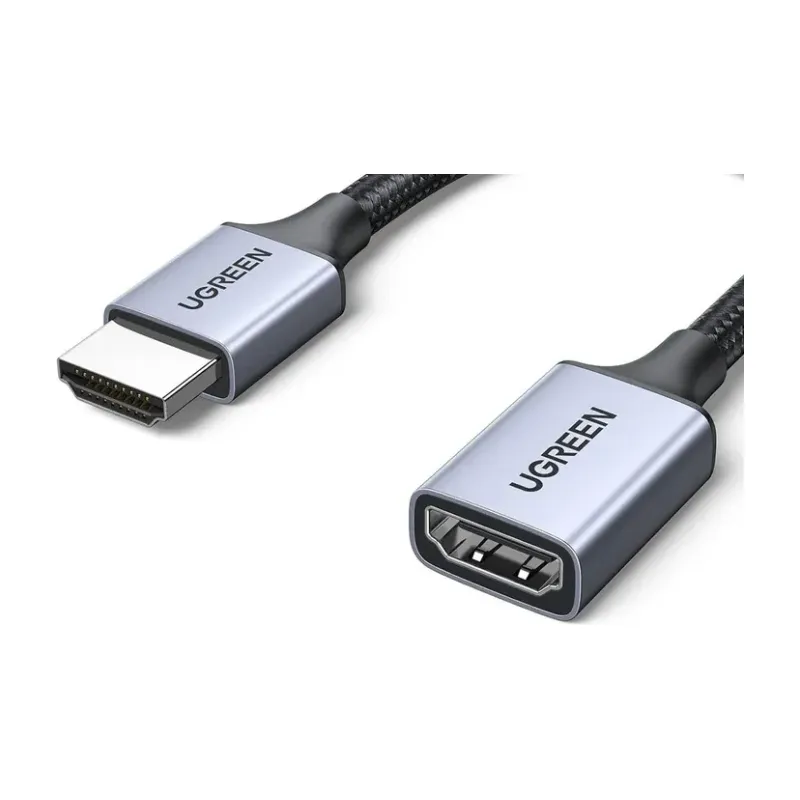 UGREEN HDMI 2.0 Extension Cable Male to Female 4K@60Hz, 2m (45443)